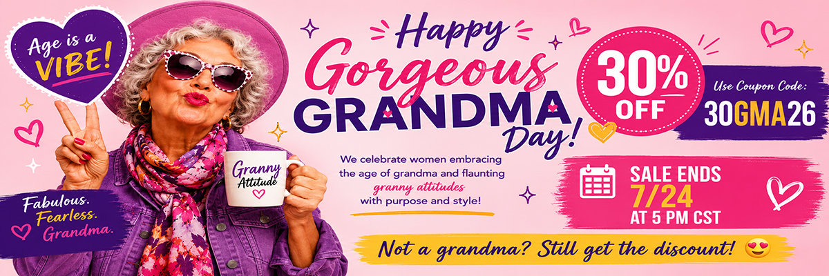 Gorgeous Grandma Sale BANNER