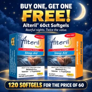BOGO - Alteril 60ct Softgels